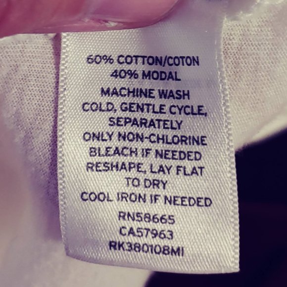 3/$18 Susina White Ruffle Shirt Flutter Sleeve L - Picture 7 of 8